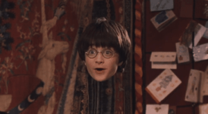 Confira Tudo Sobre as Relíquias da Morte em Harry Potter 4 Capa da invisibilidade - harry potter