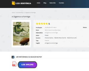 História Para Dormir: Onde Ler Historinhas Infantil Online 2 Historinhas Infantil - Ler Historia
